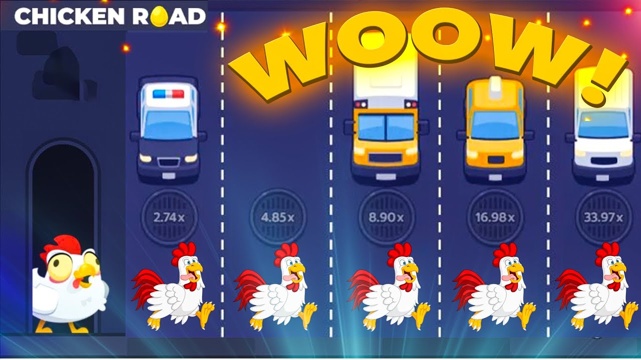 Come giocare a Chicken Road - passaggi del gameplay